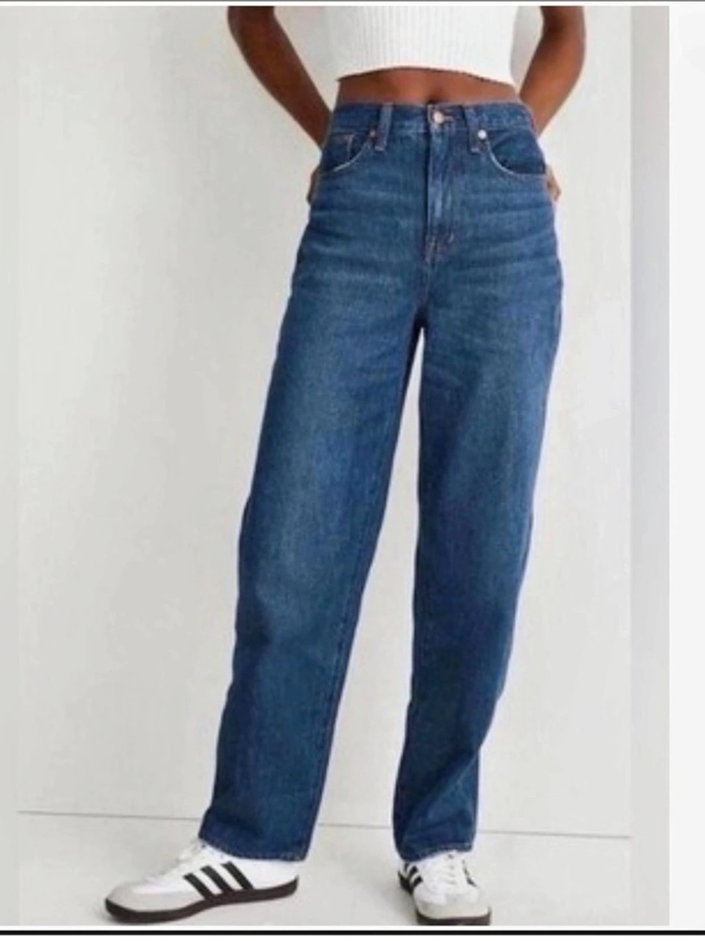 Madewell Baggy Straight Jeans. Size 27.
